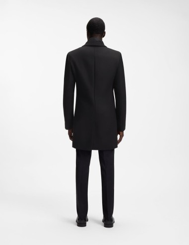 WOOL-BLEND COAT WITH ZIP-UP INNER