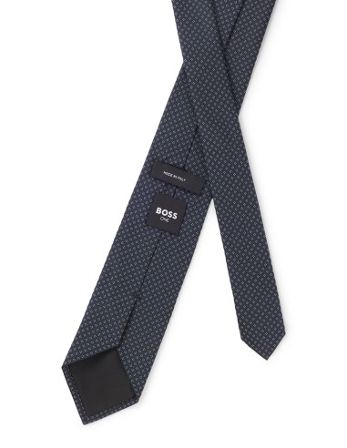 SILK TIE WITH JACQUARD PATTERN