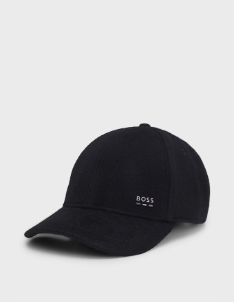 WOOL & SILK BLEND CAP WITH... 2