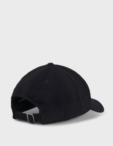 WOOL & SILK BLEND CAP WITH LOGO HANDWARE