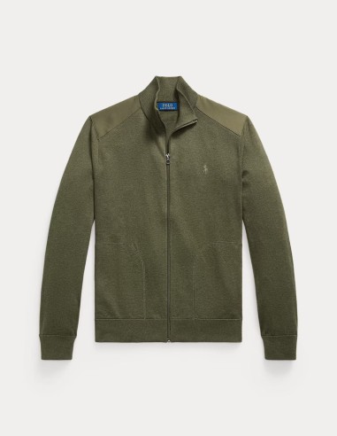 HYBRID MOCKNECK CARDIGAN