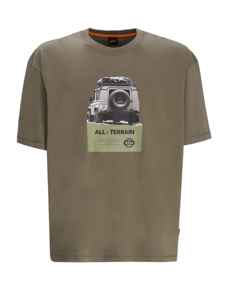 RELAXED FIT T-SHIRT WITH PRINTED ARTWORK
