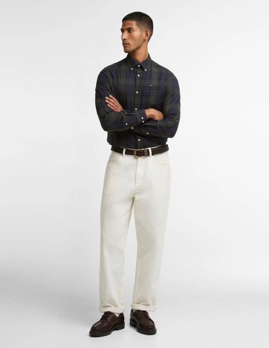 WETHERAM TAILORED LONG-SLEEVED SHIRT