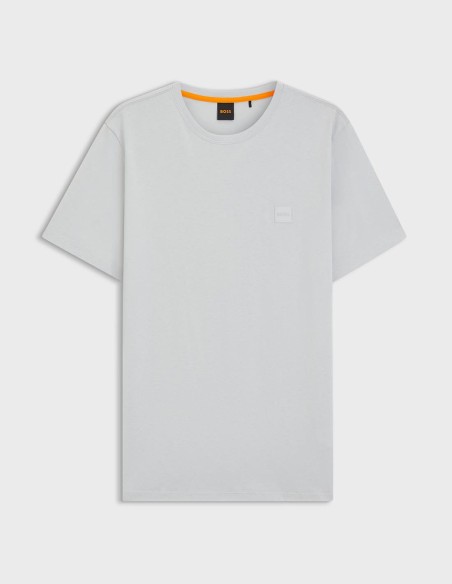 COTTON T-SHIRT WITH LOGO PATCH