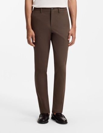 SLIM FIT PANTS IN A...