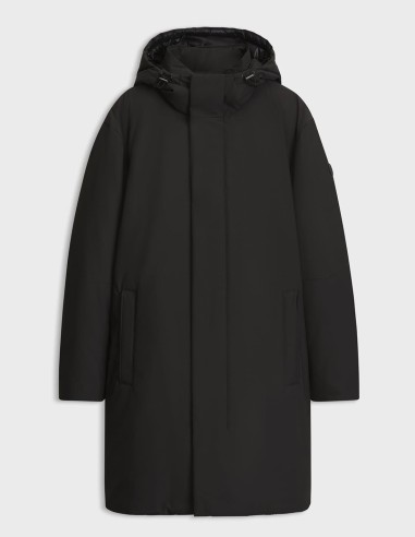 HOODED DOWN WATER-REPELLENT JACKET