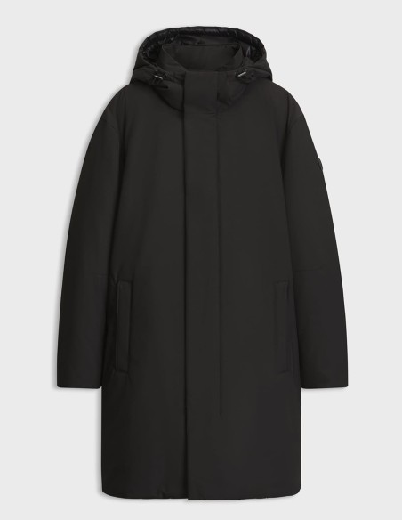 HOODED DOWN WATER-REPELLENT JACKET