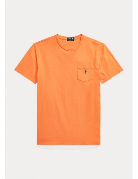 T-SHIRT ΜΕ ΤΣΕΠΗ CUSTOM SLIM