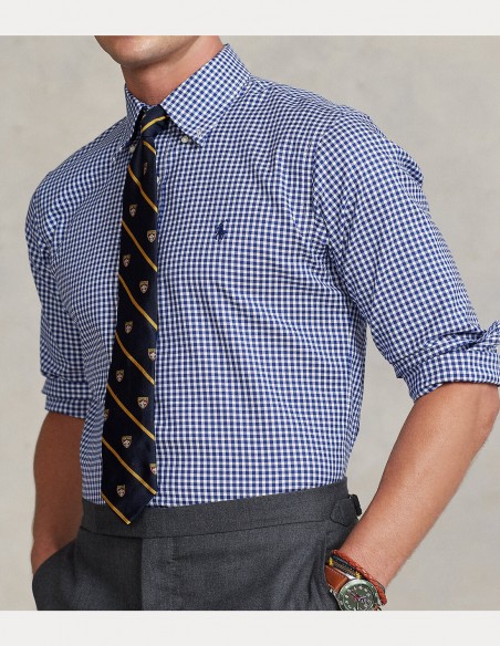 ΠΟΥΚΑΜΙΣΟ CUSTOM FIT GINGHAM OXFORD