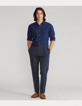 SLIM FIT DOBBY COTTON SHIRT 2