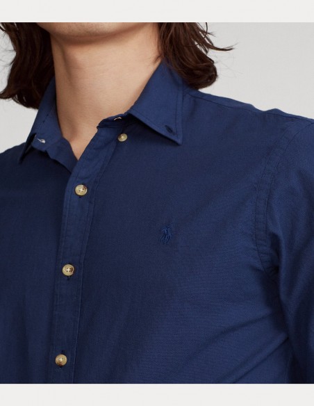 ΠΟΥΚΑΜΙΣΟ DOBBY SLIM FIT ΒΑΜΒΑΚΕΡΟ