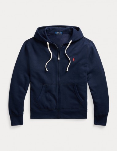 THE RL FLEECE ZIP-UP HOODIE