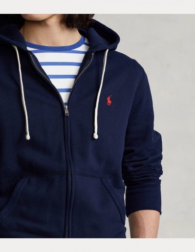 THE RL FLEECE ZIP-UP HOODIE