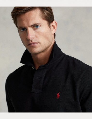 CUSTOM SLIM FIT MESH POLO SHIRT