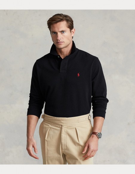 CUSTOM SLIM FIT MESH POLO SHIRT