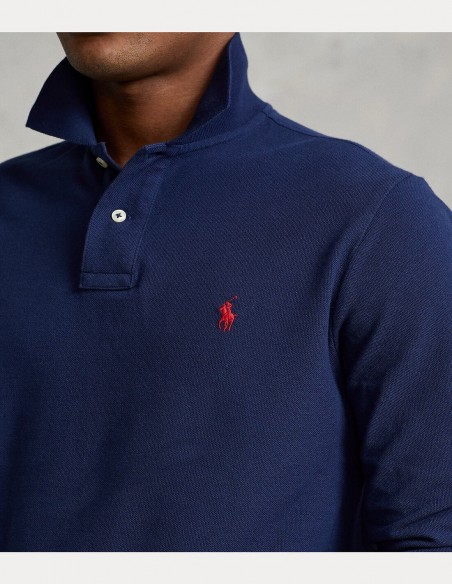 ΜΠΛΟΥΖΑ POLO MESH CUSTOM SLIM FIT