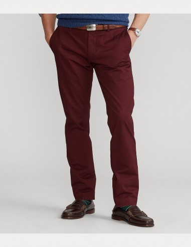 STRETCH SLIM FIT CHINO TROUSERS