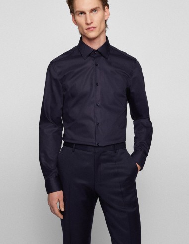 SLIM FIT SHIRT IN EASY IRON COTTON...
