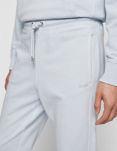 COTTON JOG PANTS WITH STRETCH