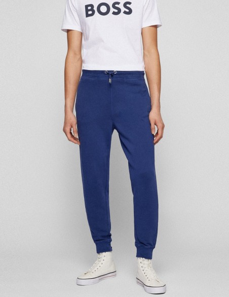 COTTON JOG PANTS WITH STRETCH