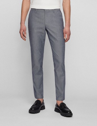 SLIM-FIT CHINOS TROUSERS