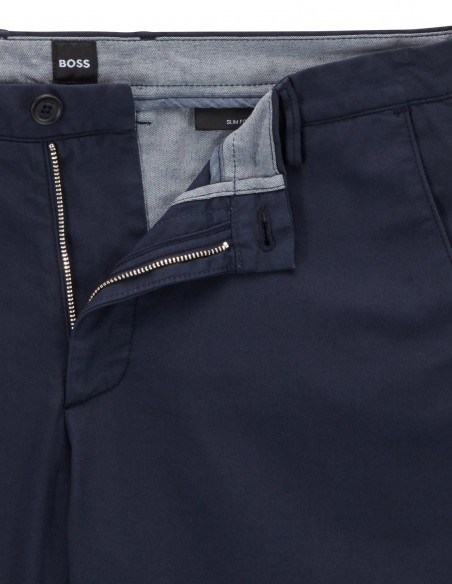 SLIM-FIT CHINOS IN STRETCH COTTON GABARDINE