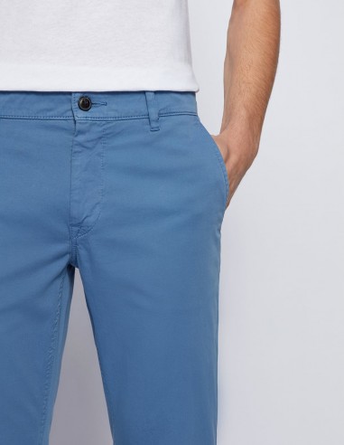 SLIM FIT CASUAL CHINOS IN BRUSHED...