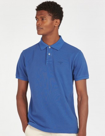 COTTON WASHED POLO SHIRT