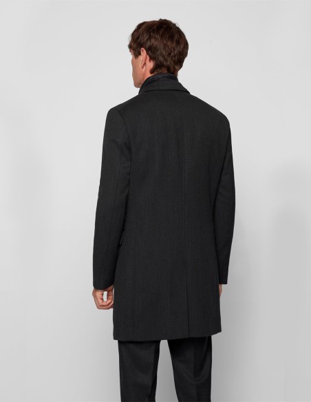 ΠΑΛΤΟ SLIM FIT ΜΕ ΑΠΟΣΠΩΜΕΝΗ ΕΠΕΝΔΥΣΗ