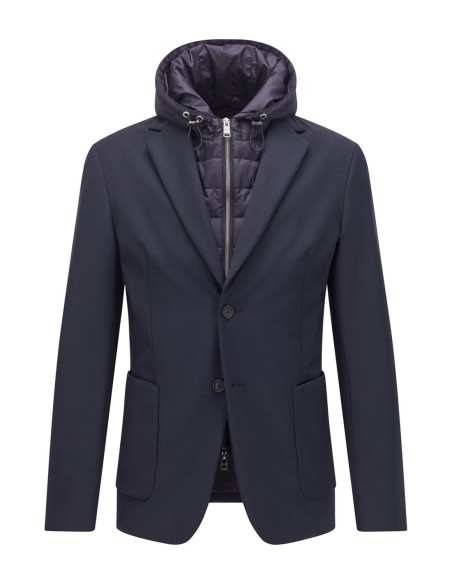 SLIM-FIT JACKET WITH PADDED INNER BIB