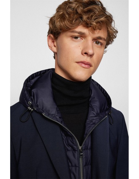 SLIM-FIT JACKET WITH PADDED INNER BIB