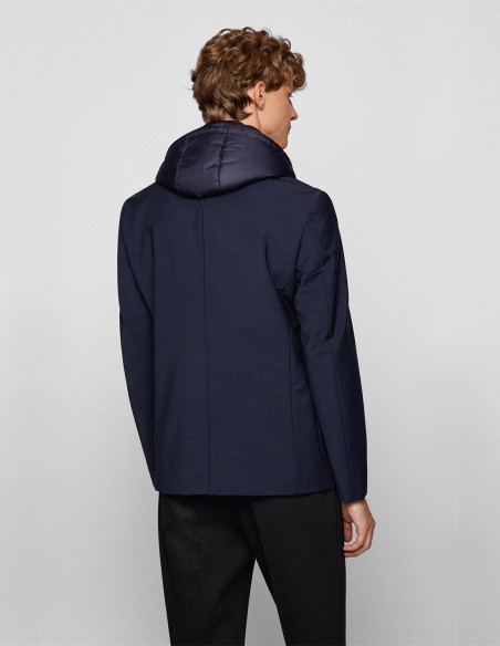 SLIM-FIT JACKET WITH PADDED INNER BIB