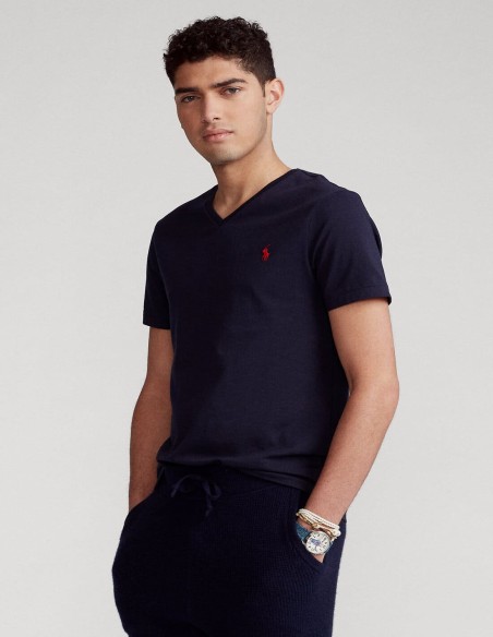 T-SHIRT V-NECK CUSTOM SLIM FIT