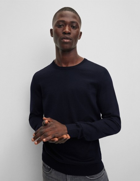 SLIM FIT SWEATER IN VIRGIN WOOL