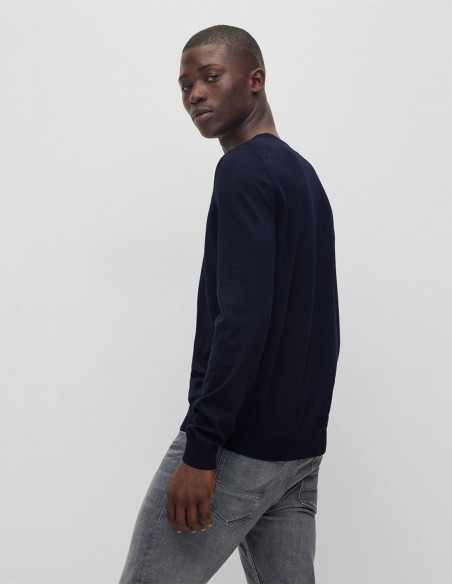 SLIM FIT SWEATER IN VIRGIN WOOL