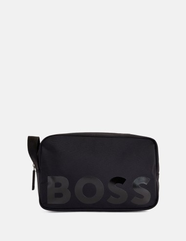 RECYCLED-NYLON WASHBAG WITH LOGO