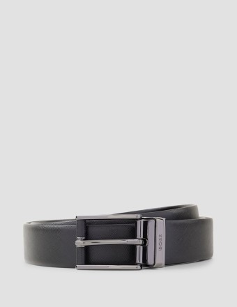 REVERSIBLE BELT IN SMOOTH &...