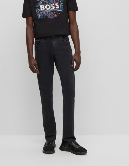 SLIM FIT JEANS IN SOFT-WASHED DENIM