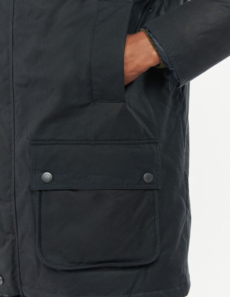 HOODED BEAUFORT WAX JACKET