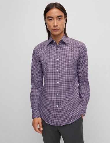 SLIM FIT CHECKED SHIRT