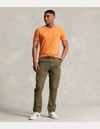 T-SHIRT ΜΕ ΤΣΕΠΗ CUSTOM SLIM 2