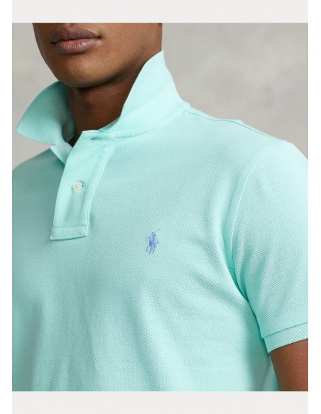 CUSTOM FIT MESH POLO SHIRT