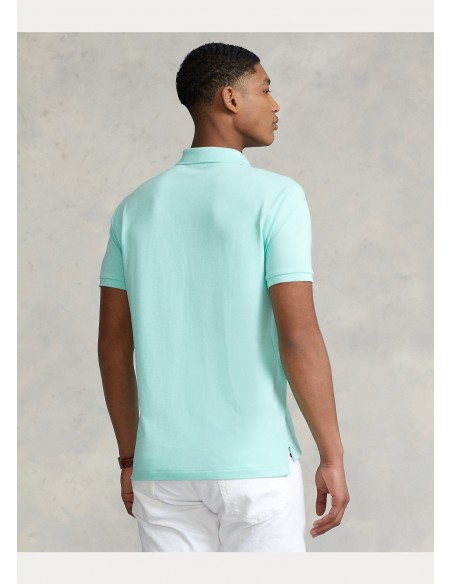 CUSTOM FIT MESH POLO SHIRT