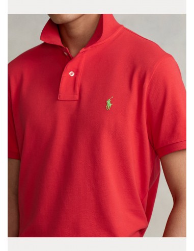 CUSTOM FIT MESH POLO SHIRT