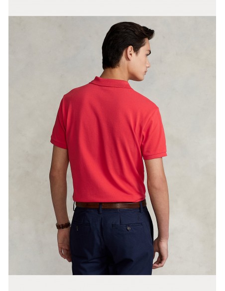 CUSTOM FIT MESH POLO SHIRT