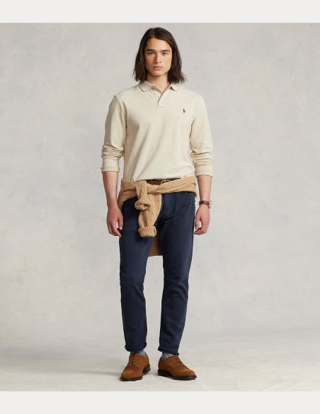 ΜΠΛΟΥΖΑ POLO MESH CUSTOM SLIM FIT