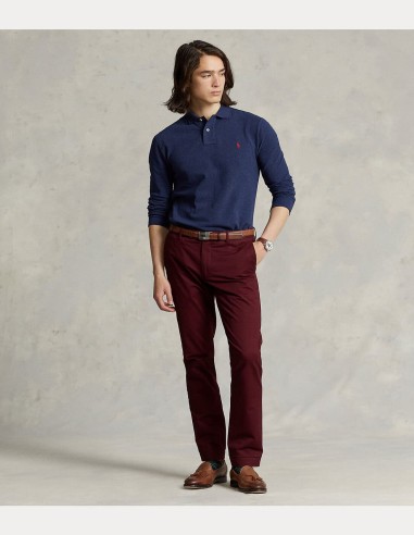 ΜΠΛΟΥΖΑ POLO MESH CUSTOM SLIM FIT