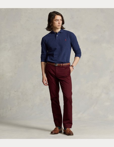 CUSTOM SLIM FIT MESH POLO SHIRT