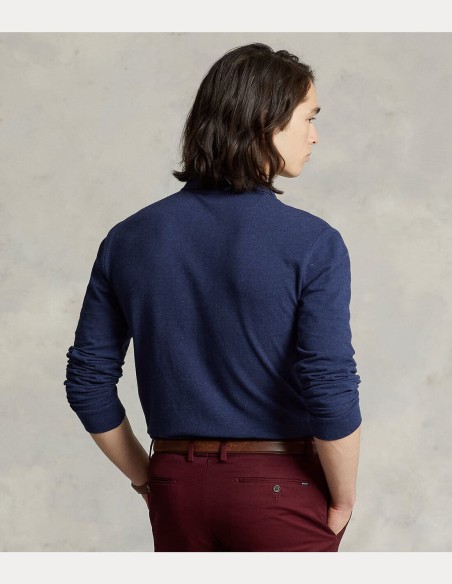 ΜΠΛΟΥΖΑ POLO MESH CUSTOM SLIM FIT