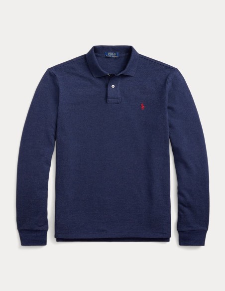 ΜΠΛΟΥΖΑ POLO MESH CUSTOM SLIM FIT